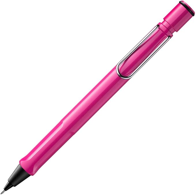 LAMY L113P Safari Mechanical Pencil, Pink, 0.02 inches (0.5 mm)