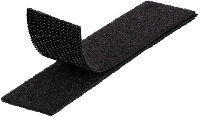 Klein Tools 450-950 Cable Management, Replacement Tape Roll for Klein's Hook and Loop Dispenser, 25-Foot x 3/4-Inch, Black
