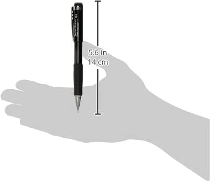 Pentel Twist-Erase III Mechanical Pencil, 0.7 mm, Assorted Barrel Colors, Pack of 3