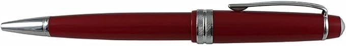 Cross Bailey Light Red Lacquer Ballpoint Pen - Professional Pen for Effortless Writing - Journaling, Note-Taking & More - Black Ink - Easy Handling - Includes Gift Box