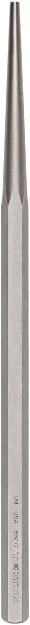TEKTON 1/4 Inch Long Alignment Punch | 66277 | Made in USA