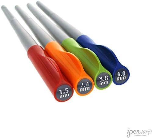 Pilot Parallel Calligraphy Pen Set, 1.5 mm, 2.4 mm, 3.8 mm and 6 mm with Bundle Ink Cartridge Plus 1 Extra Pack of 12 ASST Refills and 1 Pack of 6 Black Refills.