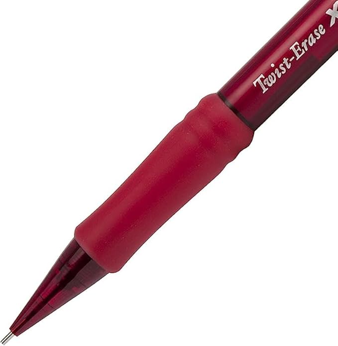 Pentel Twist Erase EXPRESS 0.7mm Mechanical Pencils with Assorted Colored Barrels - Pack of 6