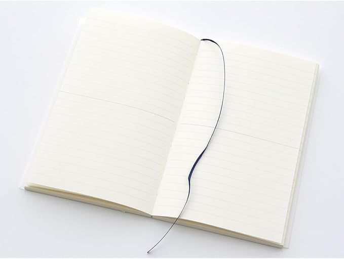DESIGNPHIL 15291006 Midori Notebook, MD Notebook, New Book, Horizontal Rule, Notebook Cover