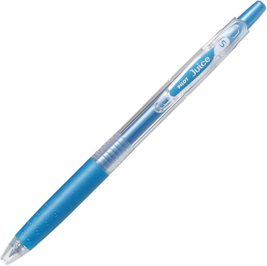 Pilot Juice 0.5mm Gel Ink Ballpoint Pen, Metallic Blue (LJU-10EF-ML)