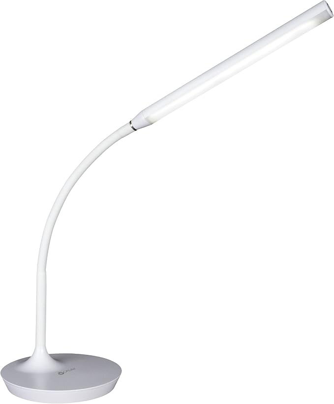 Ottlite Extended Reach LED Desk Lamp, White
