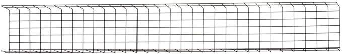 Tripp Lite Wire Mesh Cable Tray Management Organization, Ideal for Industrial & Data Centers, 10 Pack, 12 inches x 2 inches x 10 Feet / 300 x 50 x 3000 millimeters, 5-Year Warranty (SRWB12210STR10)