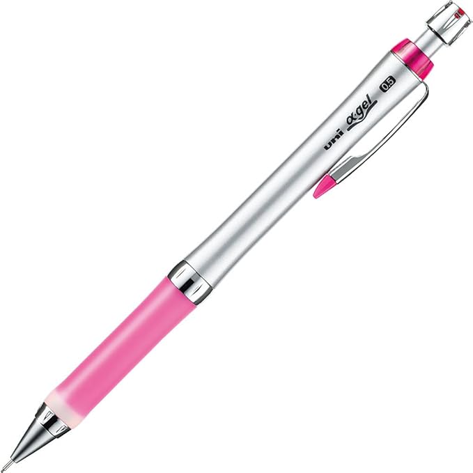 Uni Alpha-Gel Mechanical Pencil 0.5mm, Rose Pink (M5807GG1P.66)