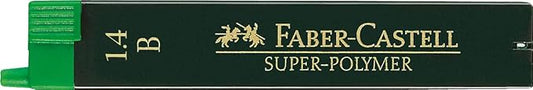 Faber Castell Leads SUPER-POLYMER 1.4mm B (121411)