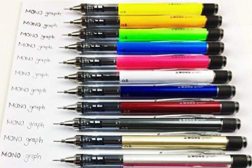 Tombow Mechanical Pencil Mono Graph, Original Mono Stripe, 0.5mm (SH-MG)
