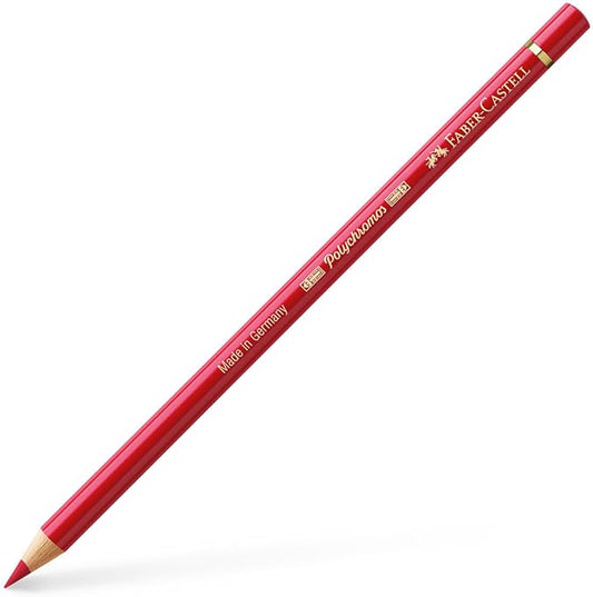Faber-Castell Polychromos Artists' Single Pencil - Colour 219 Deep Scarlet Red
