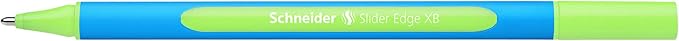 Schneider Slider Edge XB Ballpoint Pen, Box of 10, Light Green (152211)