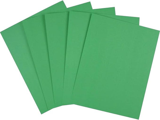 Staples Brights 24 Lb. Colored Paper Dark Green 500/Ream, For Office, School & Home