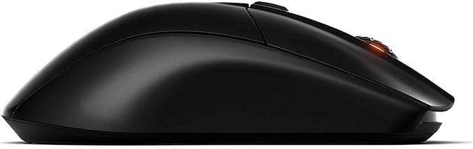 SteelSeries Rival 3 Wireless Gaming Mouse - 400+ Hour Battery Life - Dual Wireless 2.4 GHz and Bluetooth 5.0-60 Million Clicks - 18,000 CPI TrueMove Air Optical Sensor (62521) (Renewed)