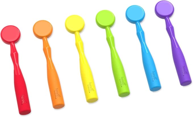 hand2mind Magnetic Wands for Kids, Magnet Wands, Magnets for Kids Science, Magnets for Teaching, Preschool Science Classroom Supplies, Magnet with Handle, Elementary Teacher Must Haves (Set of 6)