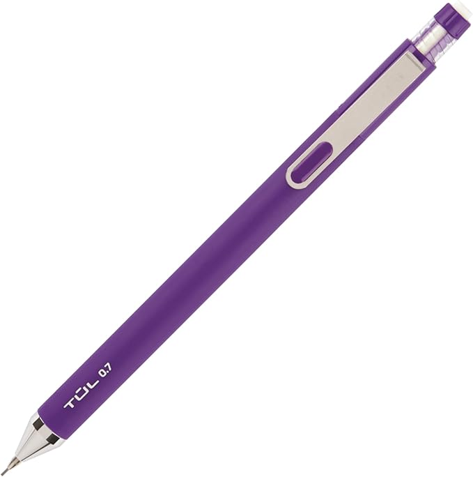 TUL® Mechanical Pencils, 0.7 mm, Assorted Barrel Colors, Pack Of 6 Pencils