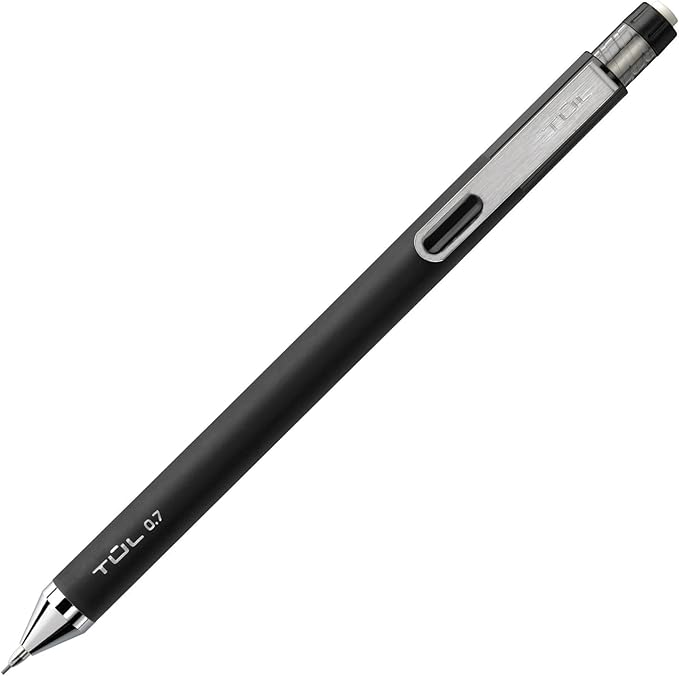 TUL® Mechanical Pencils, 0.7 mm, Black Barrels, Pack of 6 Pencils