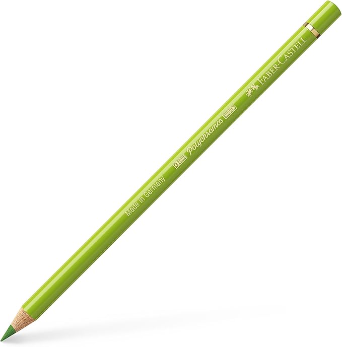 Faber Castel Polychromos Colored Pencils, 170, May Green, Pack of 6