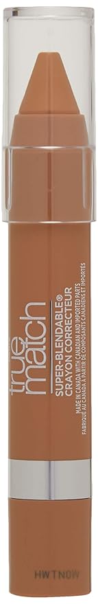 L'Oreal Paris True Match Super Blendable Crayon Concealer, Medium/Deep Warm, 0.1 oz.
