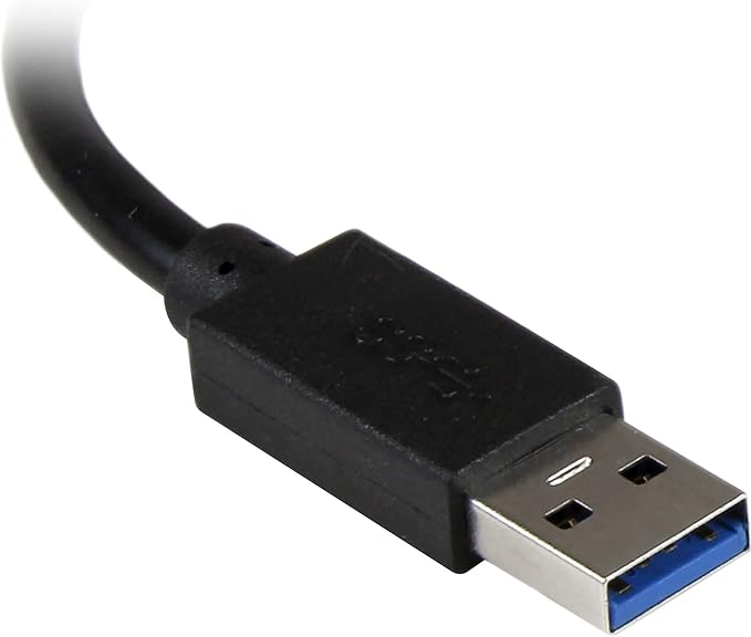 StarTech.com USB 3.0 Hub with Gigabit Ethernet Adapter - 5Gbps - 3 Port - NIC - USB Network / LAN Adapter - Windows & Mac Compatible , TAA (ST3300G3UA)