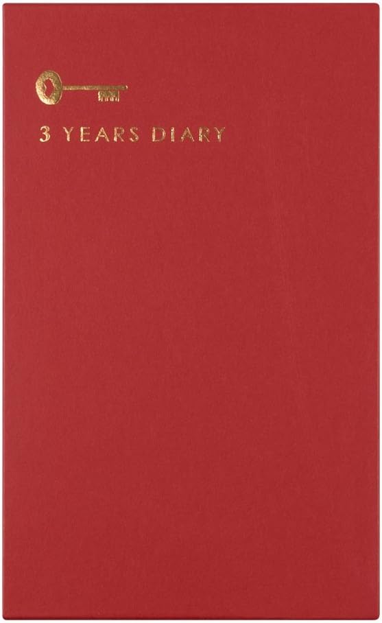 Phil design Three Years Diary/Design Phil Green Diary 3 Years Continuous Use Door Light Blue 12,394,006