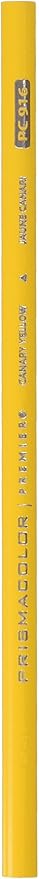 Prismacolor 3346 Premier Colored Pencil Canary Yellow Lead/Barrel Dozen