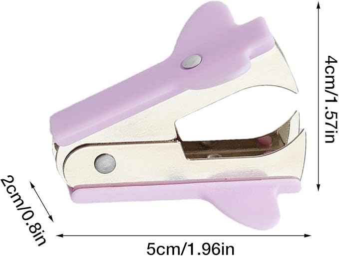 Purple Stapler Puller,Stapler Removals Remover - Staple Puller Tool with Non-Slip Grip for School,Teachers, Students,and Home Desk Staplers