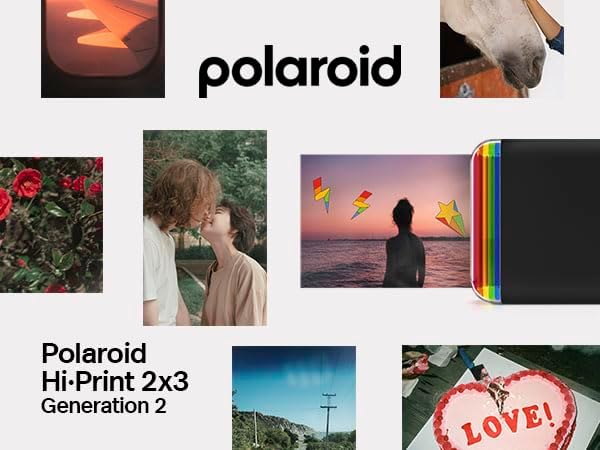 Polaroid Hi-Print Paper - 2x3 Photo Paper Cardridge - 60 Photos (6356)