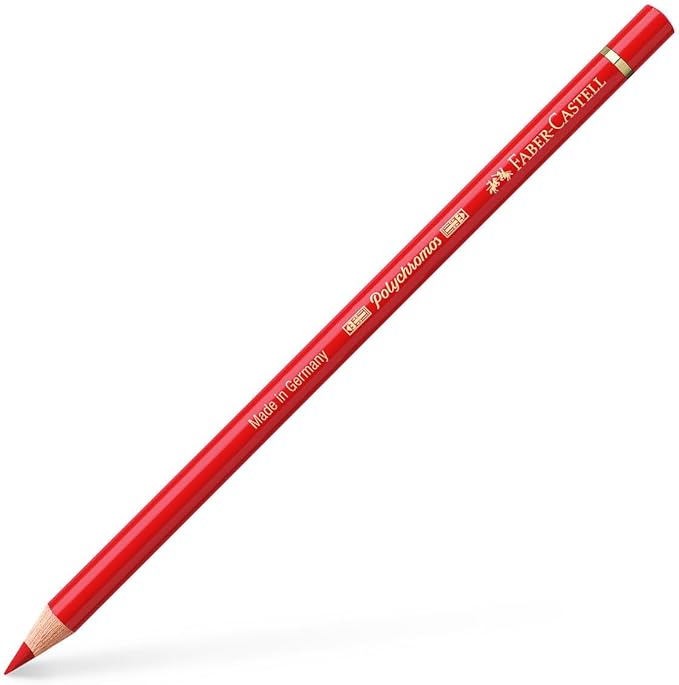 Faber-Castell Polychromos Artists' Single Pencil - Colour 121 Pale Geranium Lake