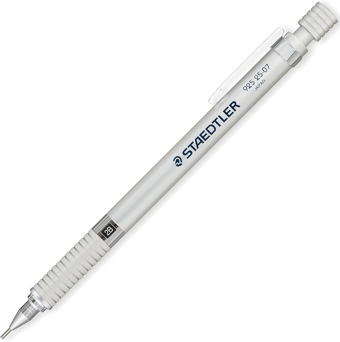 Staedtler 0.7mm Mechanical Pencil Silver Series (925 25-07)