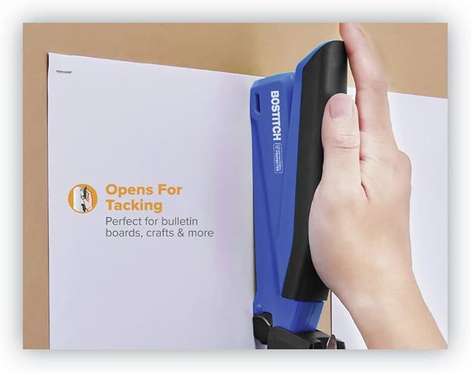 PaperPro-Bostitch 1122 inPOWER Stapler, 20-Sheet Capacity, Blue
