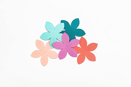 We R Memory Keepers Embossing Punch - Tropical Flower, Punches Score Tools Safe Projects Art Crafts Sewing Scrapbooking Journaling Printmaking Paper Craft Office Home Card Stock DIY Card Making
