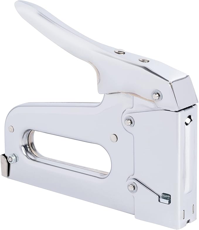 Arrow T50 Heavy Duty Staple Gun for Upholstery,Wood,Crafts,DIY and Professional Uses,Manual Stapler Uses 1/4”,5/16”,3/8",1/2",or 9/16” Staples,(Pack of 4)