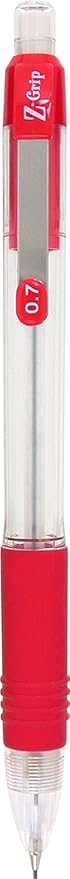 Zebra Pen Z-Grip Mechanical Pencil, 0.7mm Point Size, HB #2 Graphite, Assorted Grip Colors, 5-Count