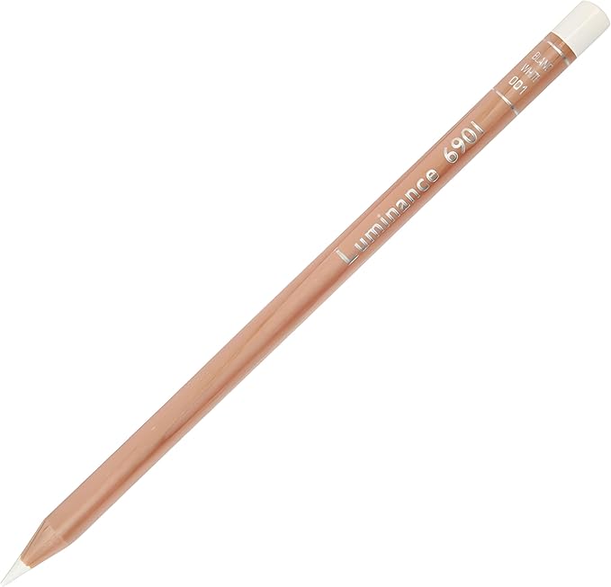 CREATIVE ART MATERIALS Luminance 6901 color Pencil 001 White (6901.001)