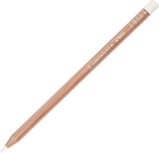 CREATIVE ART MATERIALS Luminance 6901 color Pencil 001 White (6901.001)