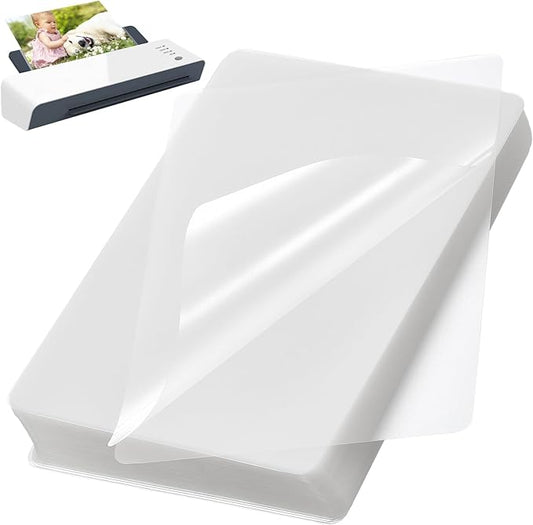 100 Pack Laminating Sheets, 9 x 11.5 Inch Clear Thermal Laminating Pouches for Thermal Laminator, 5 Mil Lamination Sheet Paper, Letter Size, HeatSeal
