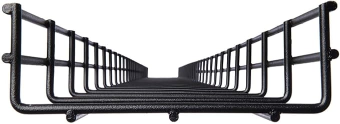 Tripp Lite Wire Mesh Cable Tray Management Organization, Ideal for Industrial & Data Centers, 2 Pack, 6 inches x 2 inches x 5 Feet / 150 x 50 x 1500 millimeters, 5-Year Warranty (SRWB6210X2STR)