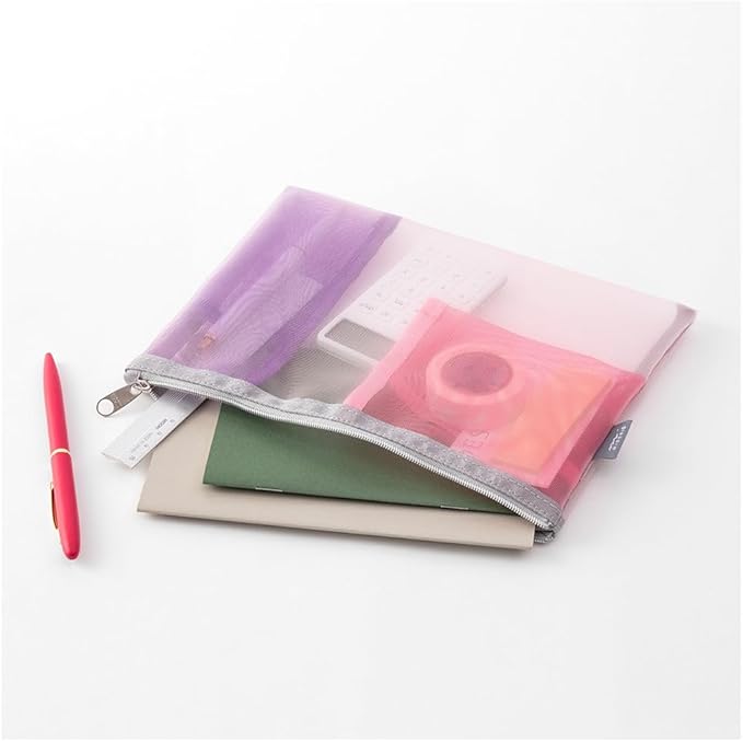 Midori Mesh Pouch, Pen Case, Tool Pouch