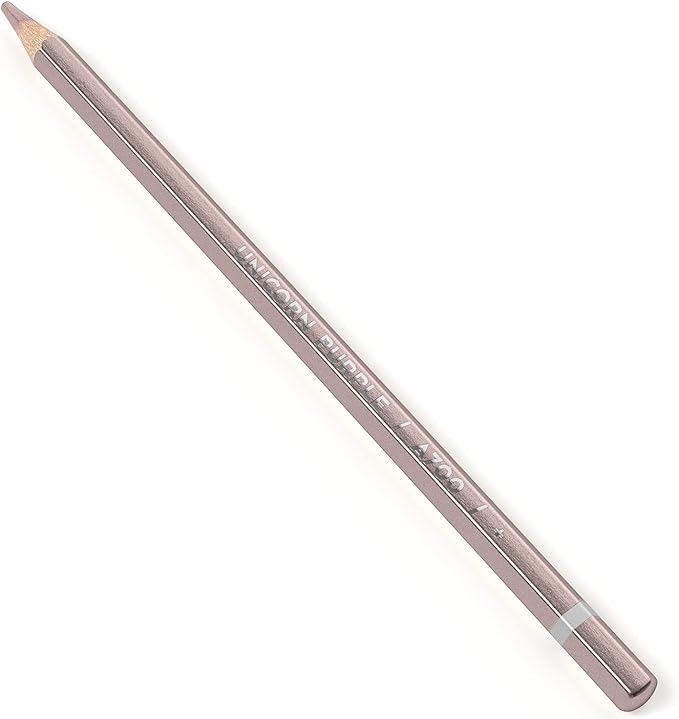 Arteza Professional Watercolor Pencils, Pack of 3, A700 Unicorn Purple, Water-Soluble Pencils for Coloring, Blending, Layering & Watercolor Techniques