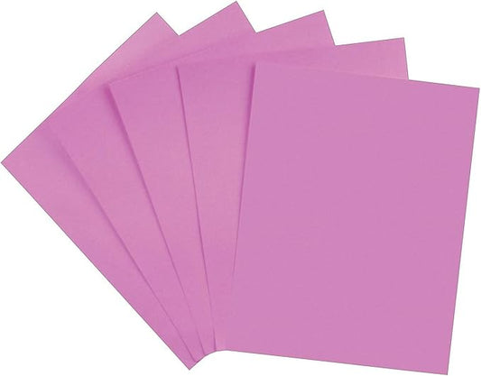 Staples Brights 24 Lb. Colored Paper Purple 500/Ream, For Everyday Use at Home or Office