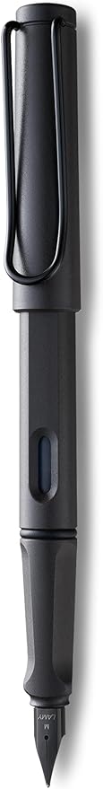 Lamy Safari Fountain Pen Charcoal Ex-Fine, L17EF