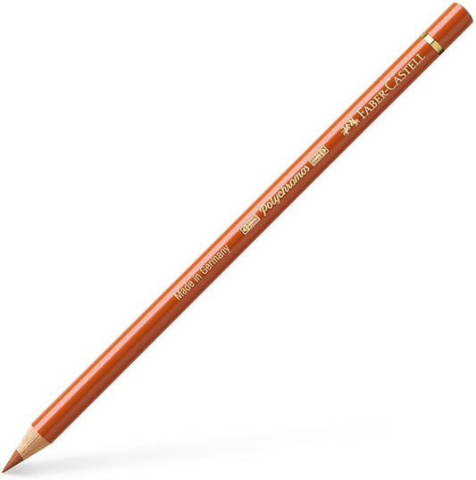 Faber-Castell Polychromos Artists' Single Pencil - Colour 186 Terracotta
