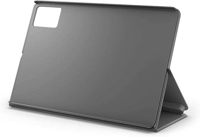 Lenovo Folio Case for Idea Tab (Polyurethane + Polycarbonate, Impact Protection, Integrated Pen Holder, Convertible Stand) – Moon Grey