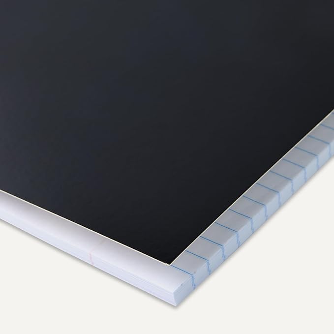 Amazon Basics College Ruled Spiral Notebook, 3-Subject with Pocket Divider, 150 Sheets,8''x10.5'', Assorted Primary Colors, 3 pack