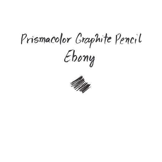 Prismacolor, SAN14420, Ebony Sketching Pencil, 12 / Dozen