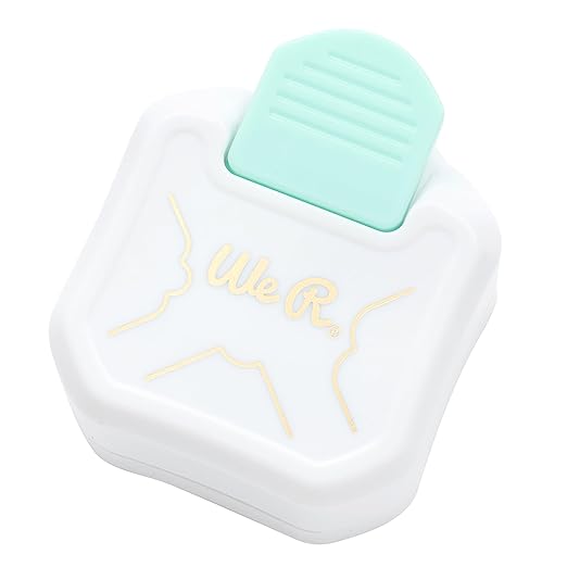 We R Memory Keepers 3 Way Decorative Corner Punch, White, Paper Punches for Crafts, Scrapbook Pages, Photo Corners, Home Décor Projects, Journaling, Invitations, Card Making, and More