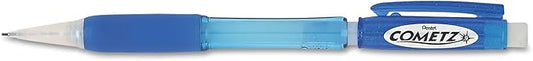 Pentel AX119C Cometz Mechanical Pencil, HB #2, .9mm, Blue (Pack of 12)
