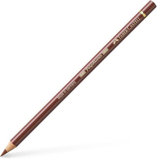 Faber-Castell Polychromos Artists' Single Pencil - Colour 283 Burnt Sienna