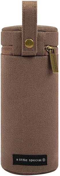 KOKUYO Cylinder Pencil Holder, Brown (WSG-PCS262NDS)
